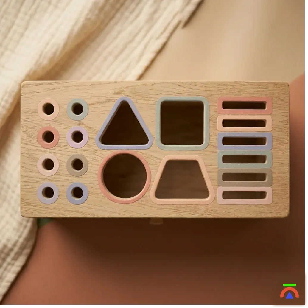 Montessori Shape Sorting Box - Image 1
