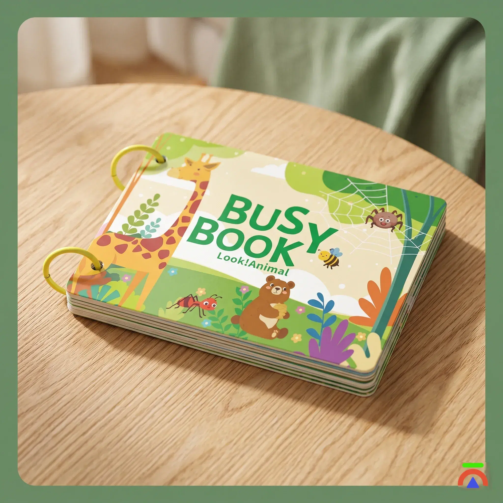Quiet Busy Book - Animal - Image 1