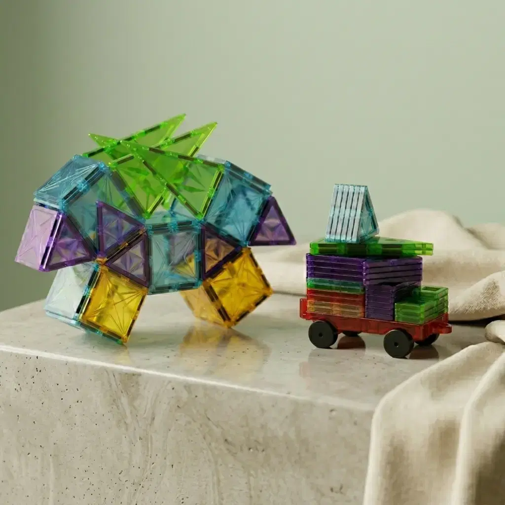 Magnetic Building Blocks (60pcs) - Image 1