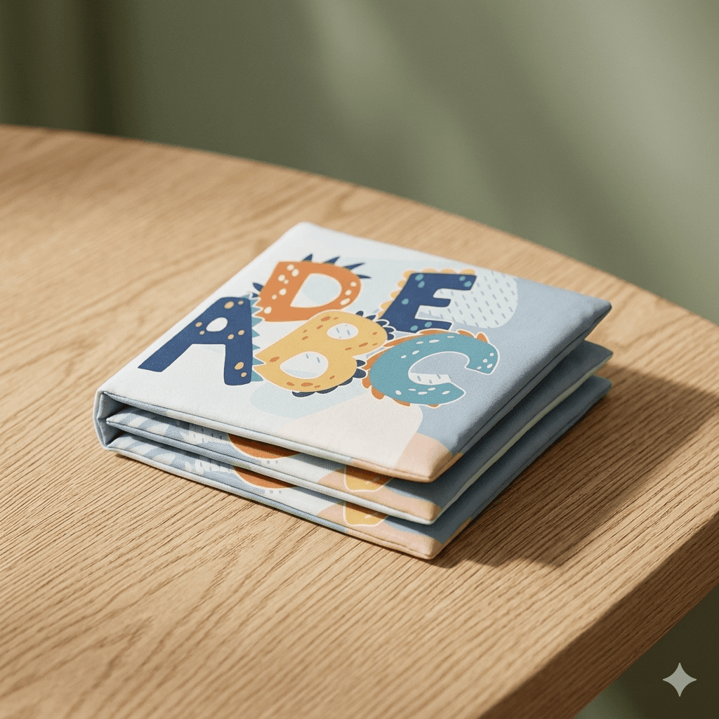 Early Learning Crinkle Cloth Book (Alphabet) - Image 1