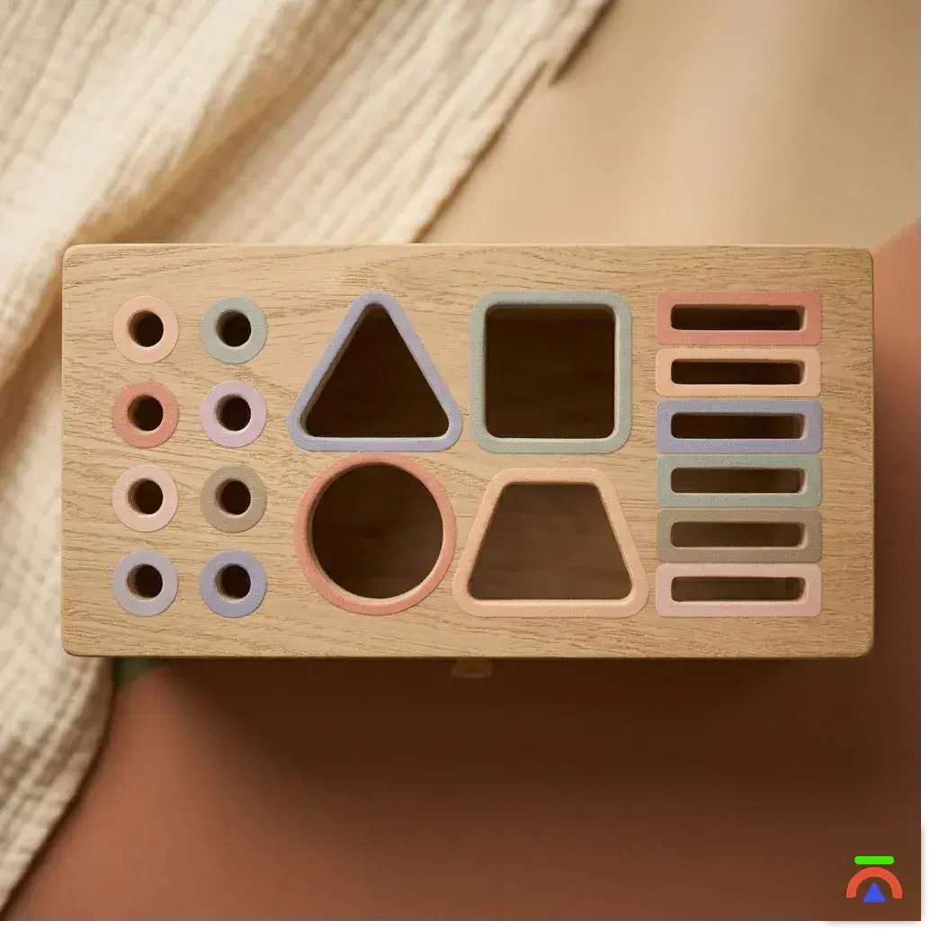 Montessori Shape Shorting box - Image 1